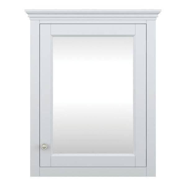 Lamport 26 in. W x 32 in H Mirrored Surface Mount Medicine Cabinet in White