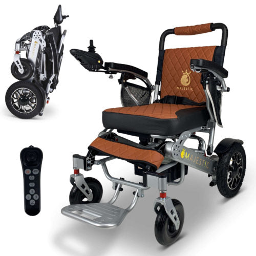 ComfyGO Majestic IQ-7000-AF Remote Control Automatic Folding Electric Wheelchair New