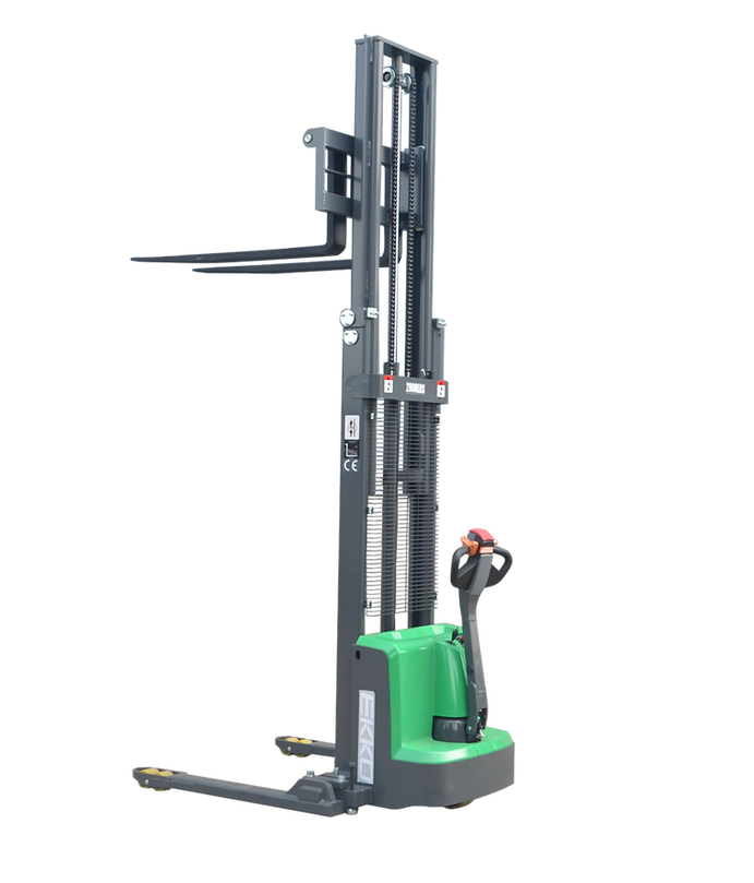 Ekko EB13E-138LI Full Powered Straddle Stacker 138