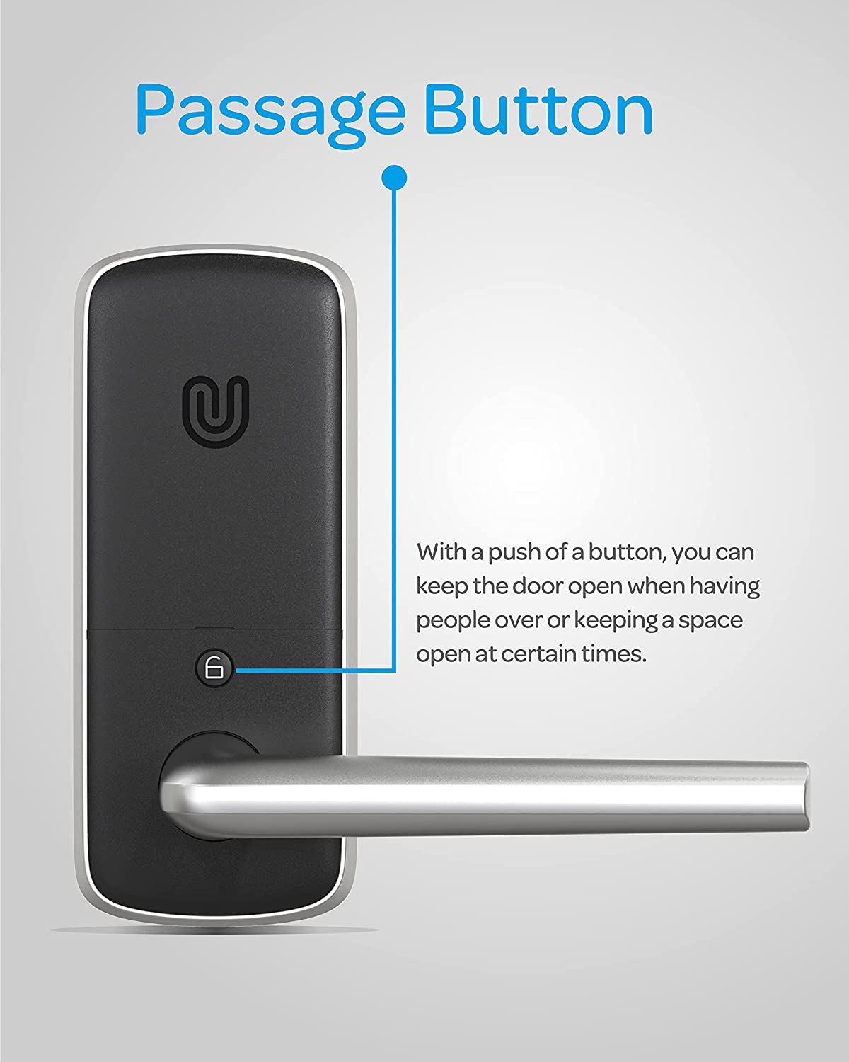 U-Tec LEVER 4 in 1 Smart Lock Handle Lever New