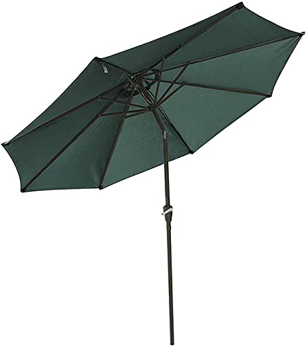 ンリアンに聞-花ラック Outside Umbrella for Patio Patio Umbrella Outdoor Patio Umbrella 8 Rib Market Table Umbrella Fade Resistant with Crank