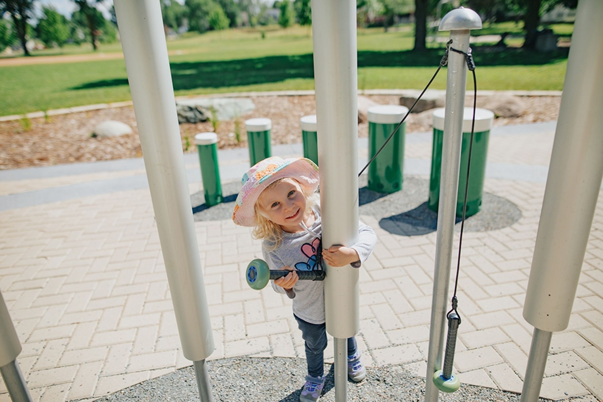 UltraPlay CCH-IG-KIT Contrabass Chimes Freenote Playset New