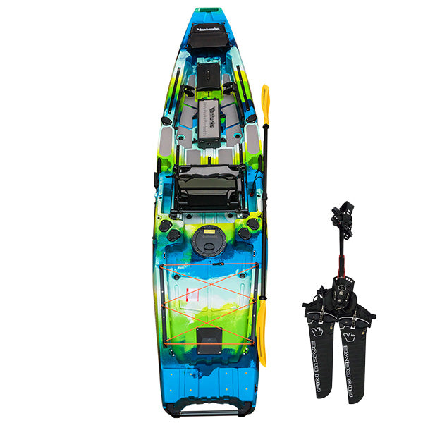 Vanhunks Elite Pro Angler Fin Drive Fishing Kayak