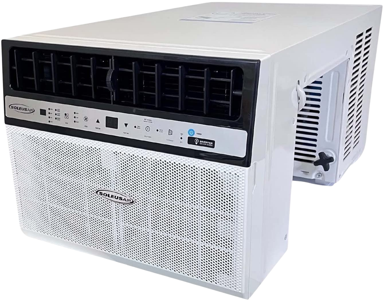 Soleus Air WS4-10EHW-301 10,000 BTU Saddle 115V WiFi Window Air Conditioner & Heater New