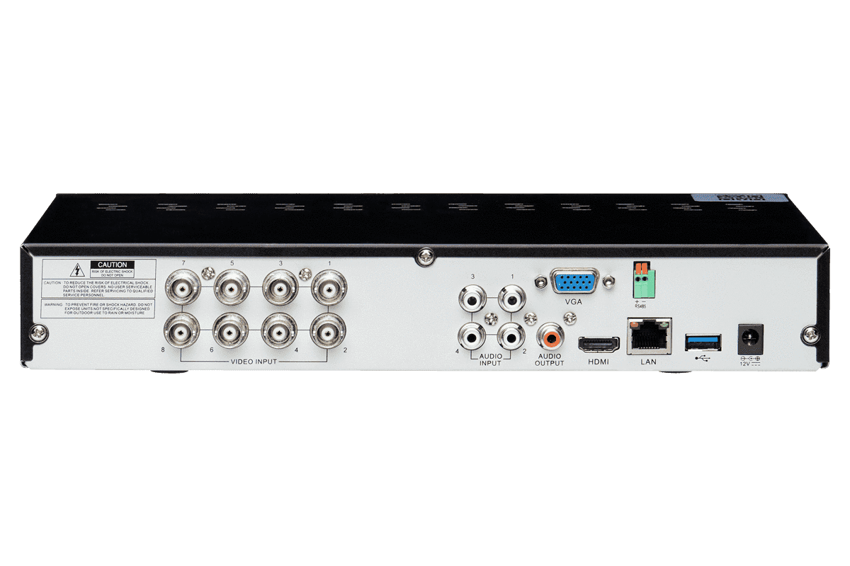 Lorex MPX2K88 Super HD 4MP 8 Camera 8 Channel DVR Surveillance Security System New