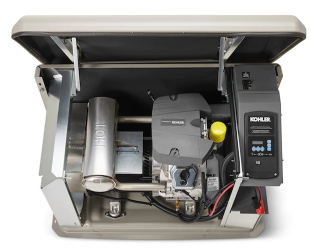 Kohler 14RCAL-100LC16  14kW Generator with Aluminum Enclosure and 100A 16-circuit Transfer Switch New