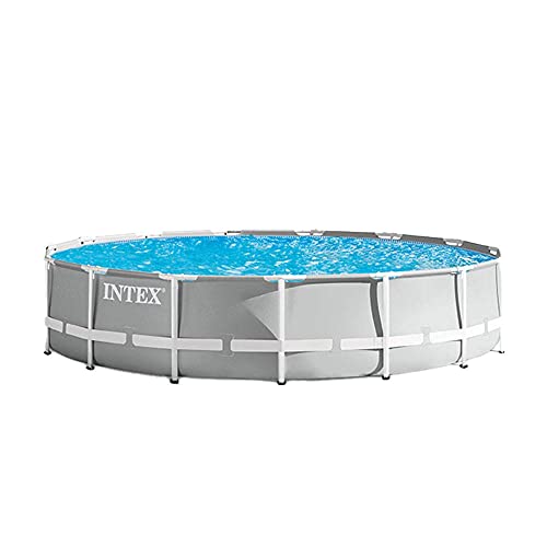 Intex 15 Foot Prism Frame Above Ground Pool w/Taylor Pool Water Test Kit