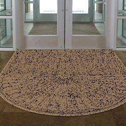 WaterHog™ Eco Grand Elite One End Round Mats  	3'   x  10'