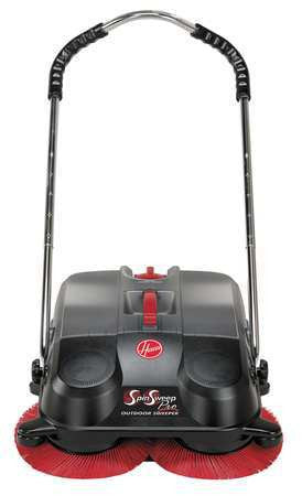 Push Sweeper, Walk Behind, 18 In., 6.6 gal.