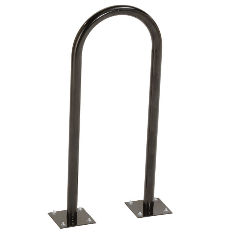 U-Rack Bike Rack, Black, 2-Bike, Flange Mount