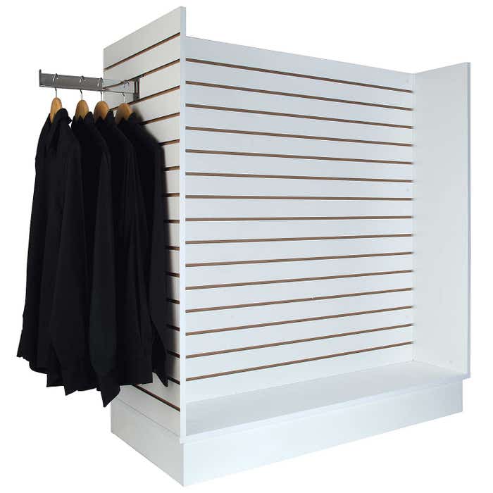 Econoco Gondola Slatwall Merchandiser - Maple