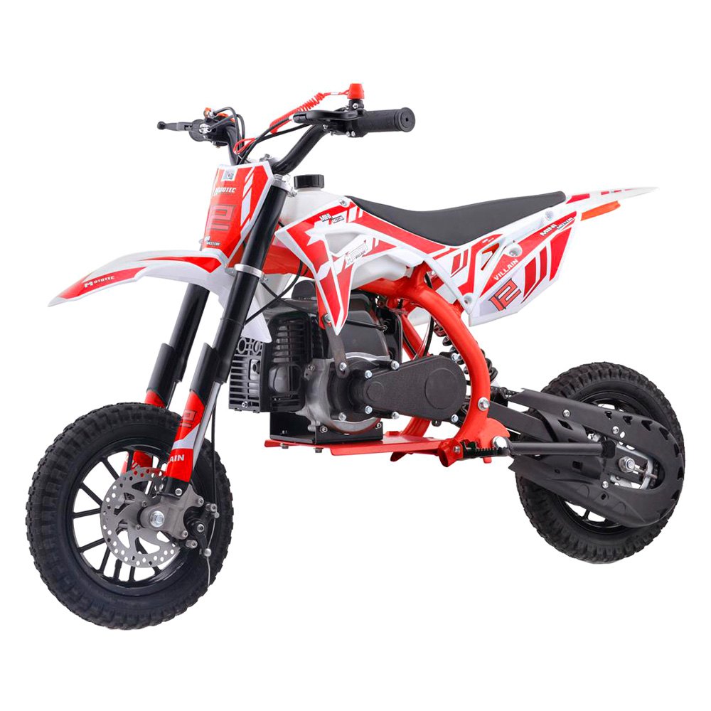 MotoTec Villain 52cc 2-Stroke Kids Gas Dirt Bike