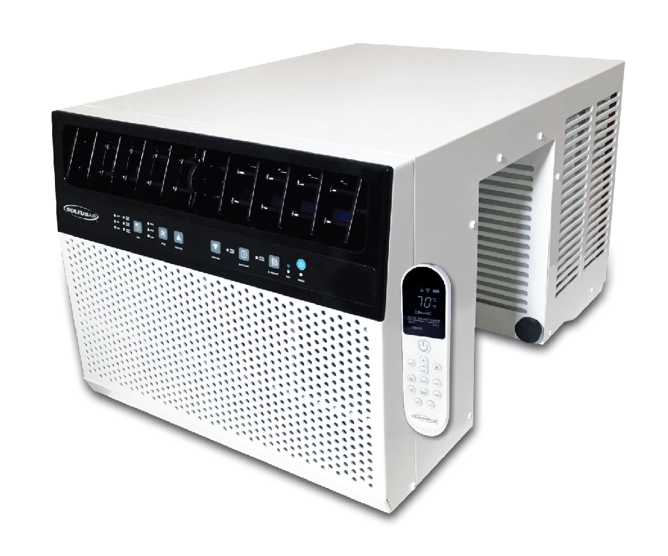 Soleus Air WS3-08E-201 8,000 BTU Saddle 115V Window Air Conditioner New