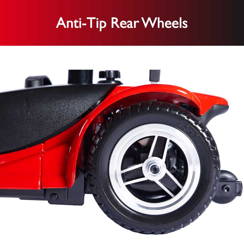 Zip'r Roo 3 Travel Mobility Scooter Red Open Box