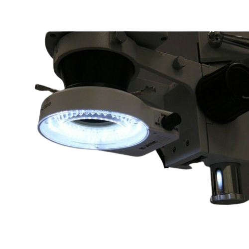 Amscope SM-4BZ-80S 3.5X - 90X Zoom Magnification Circuit Inspection Stereo Microscope with 80 LED Light New