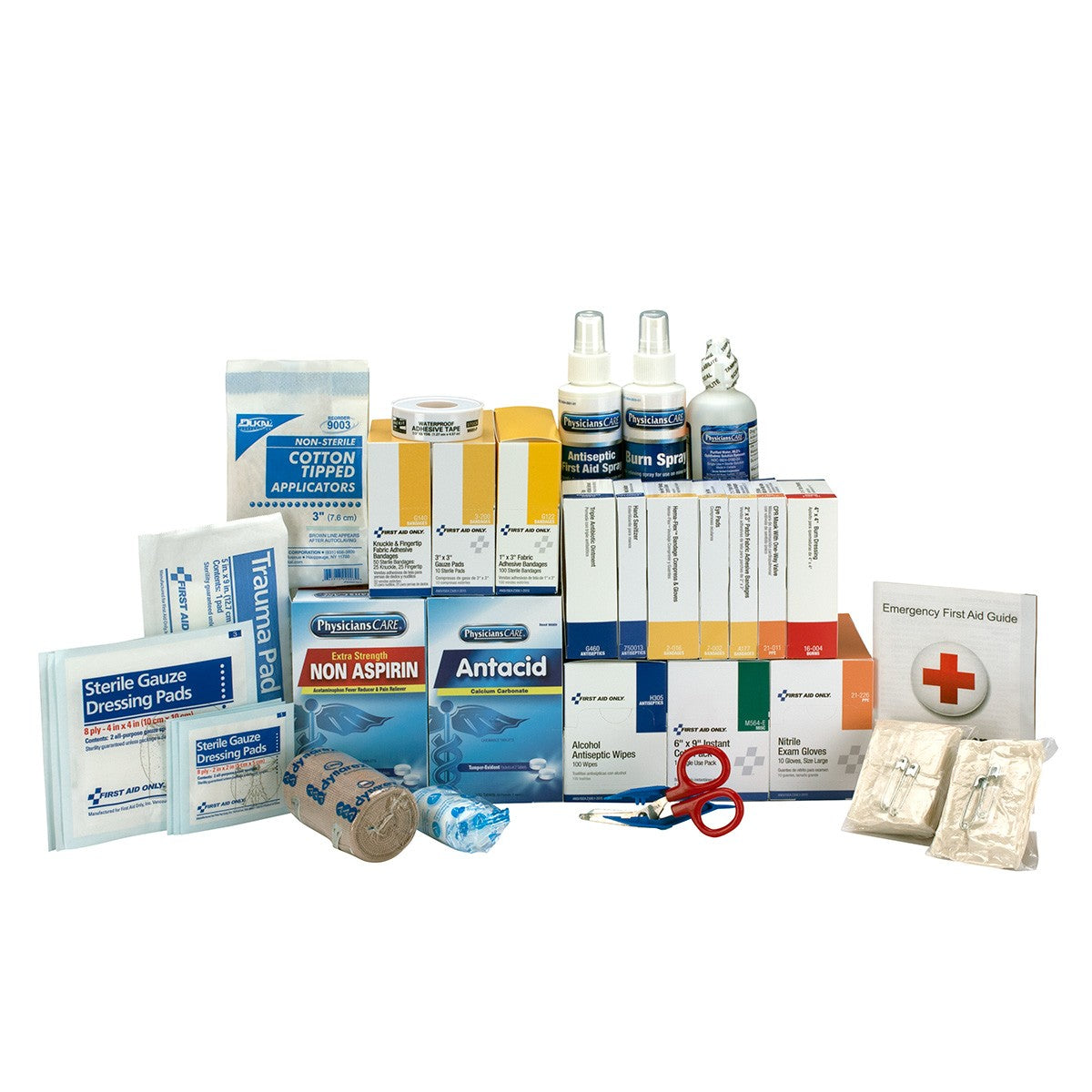 First Aid Only 3 Shelf First Aid Refill With Medications, ANSI A+ Compliant (2 per order)
