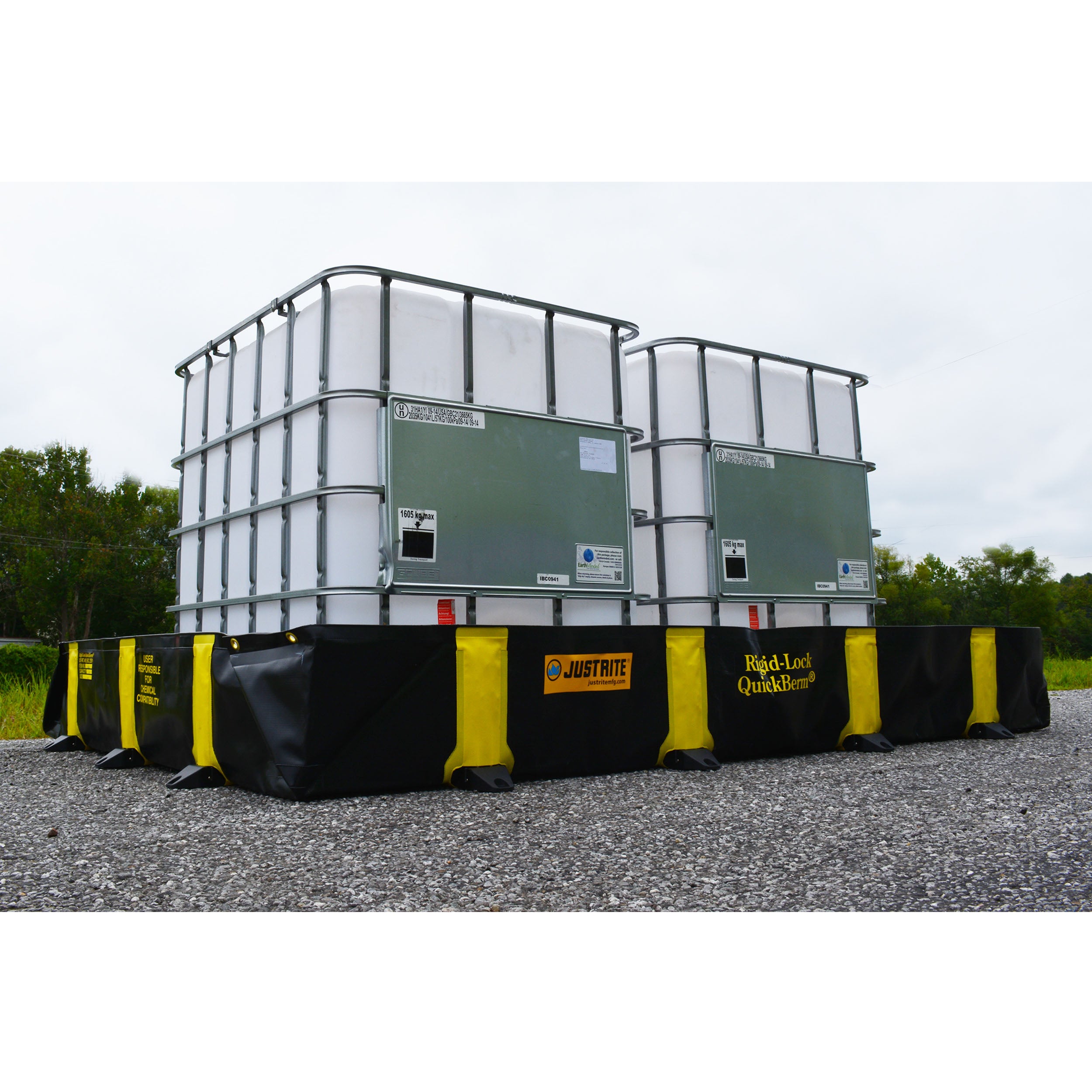 Justrite Rigid-Lock Quickberm®