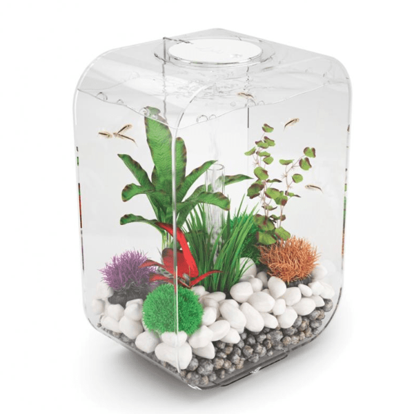 biOrb Life 15L / 4 Gallon All-in-One Acrylic Aquarium Kit with LED Lights