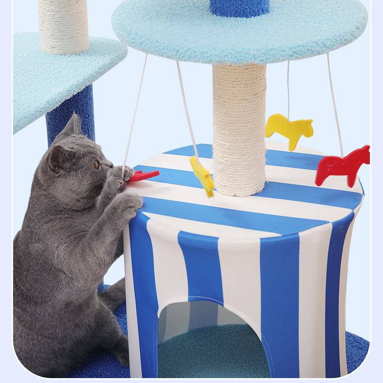 Aegean Sea Fairyland Cat Tree L