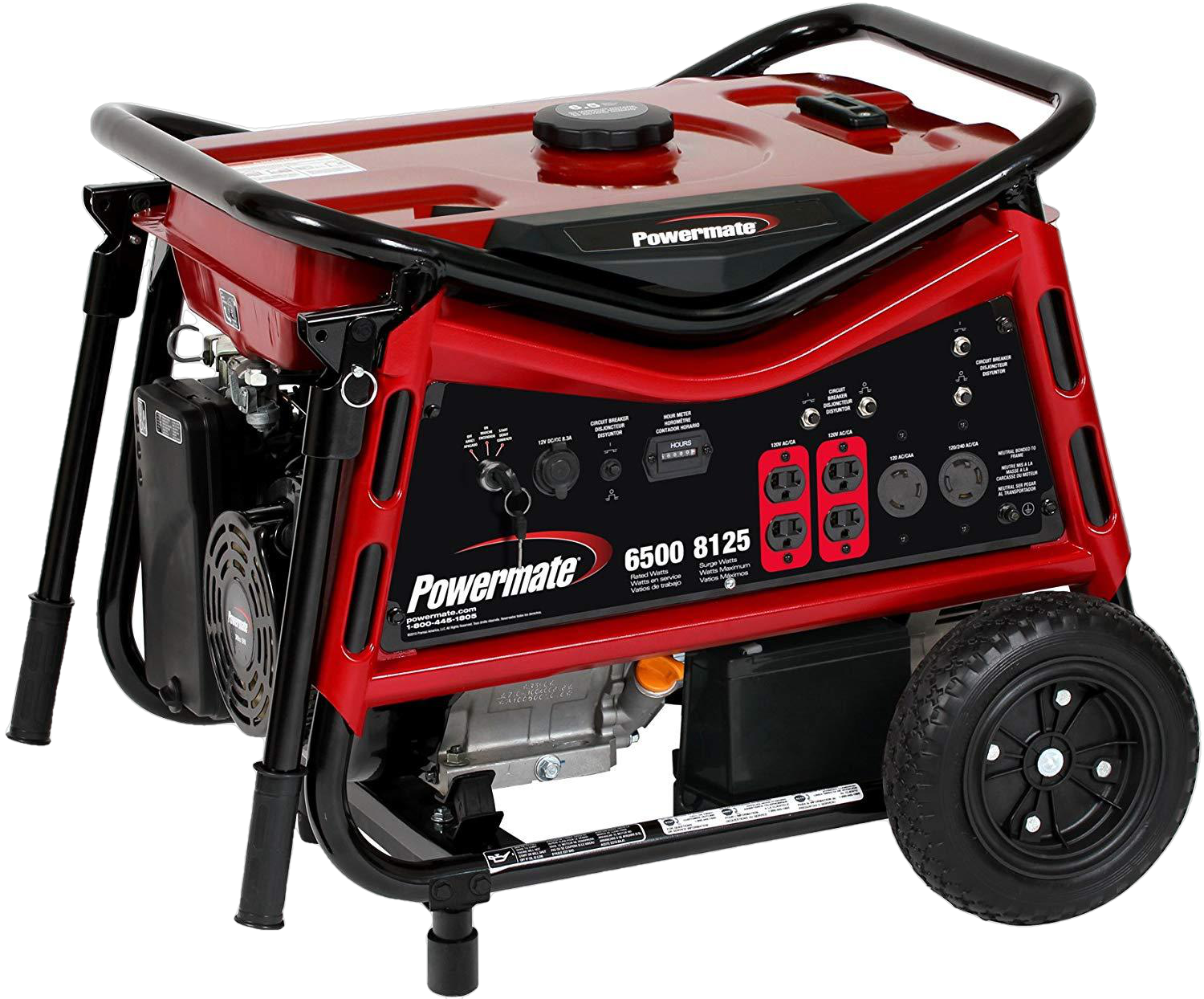 Powermate PC0106507 6500W/8125W Gas Generator New