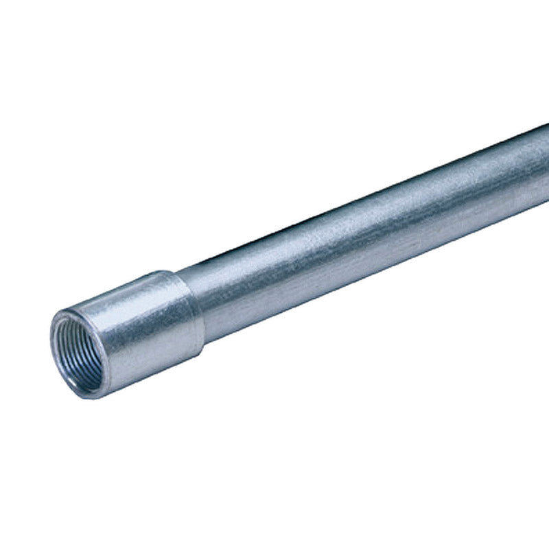 Rigid Conduit, Galvanized Steel, 1/2-In. x 10-Ft.