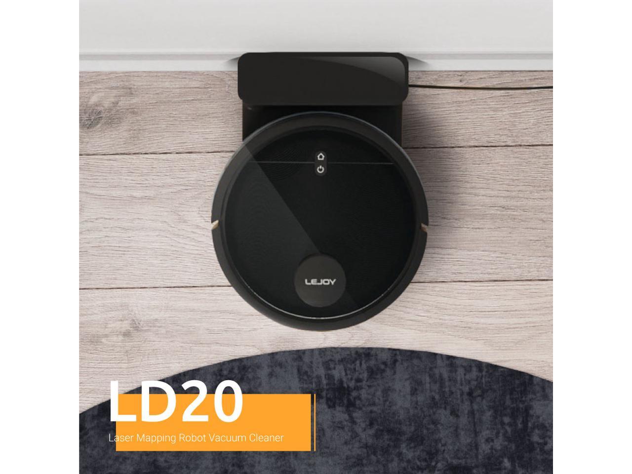 Lejoy Robot Vacuum Cleaner, Wi-Fi control robotic vacuum