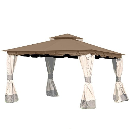 Garden Winds Replacement Canopy Top Cover for Monterey Gazebo - Sunbrella
