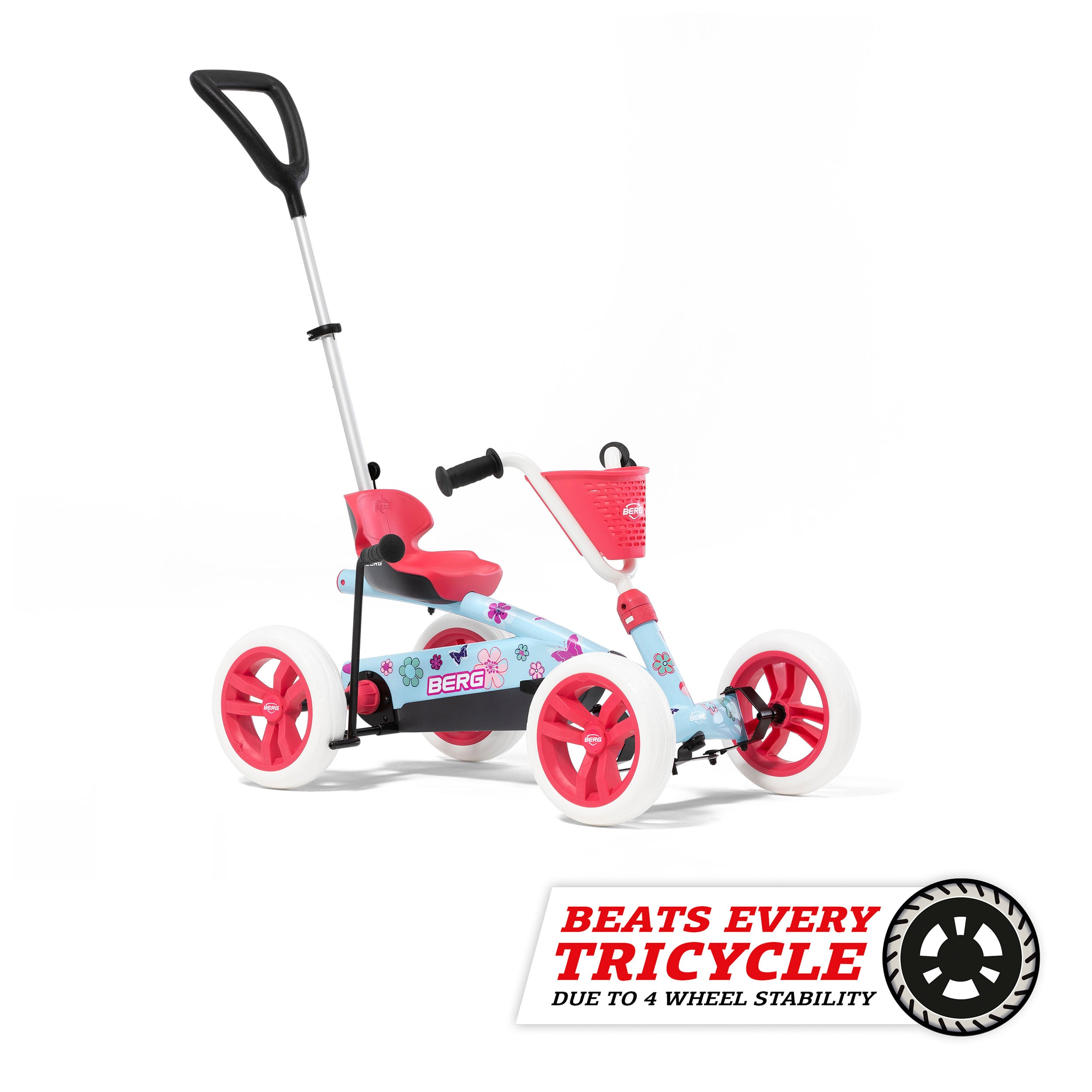 BERG Buzzy Bloom 2-In-1 Pedal Kart