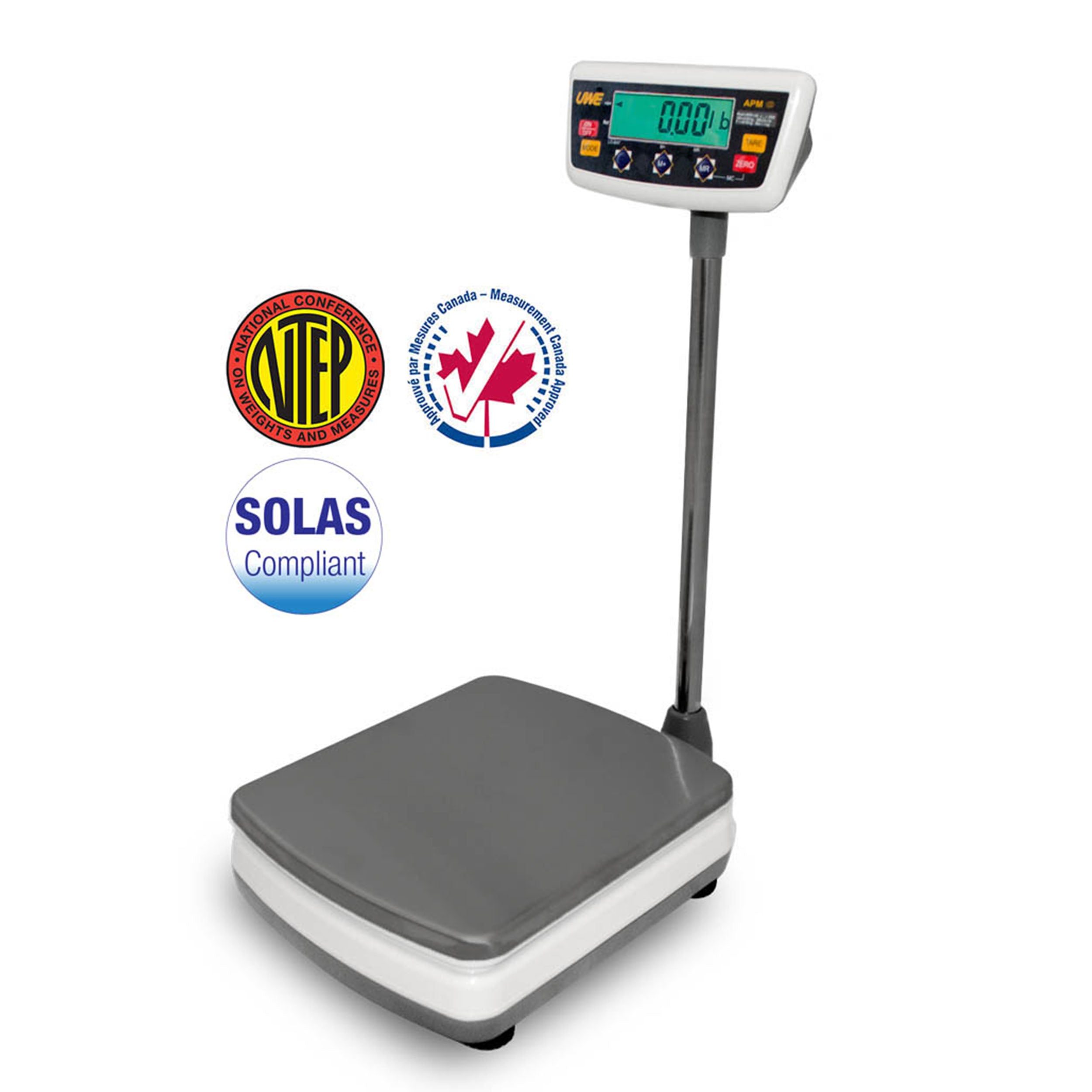 UWE APM-15 Bench Scale, 30 lb x 0.01 lb, NTEP, Class III