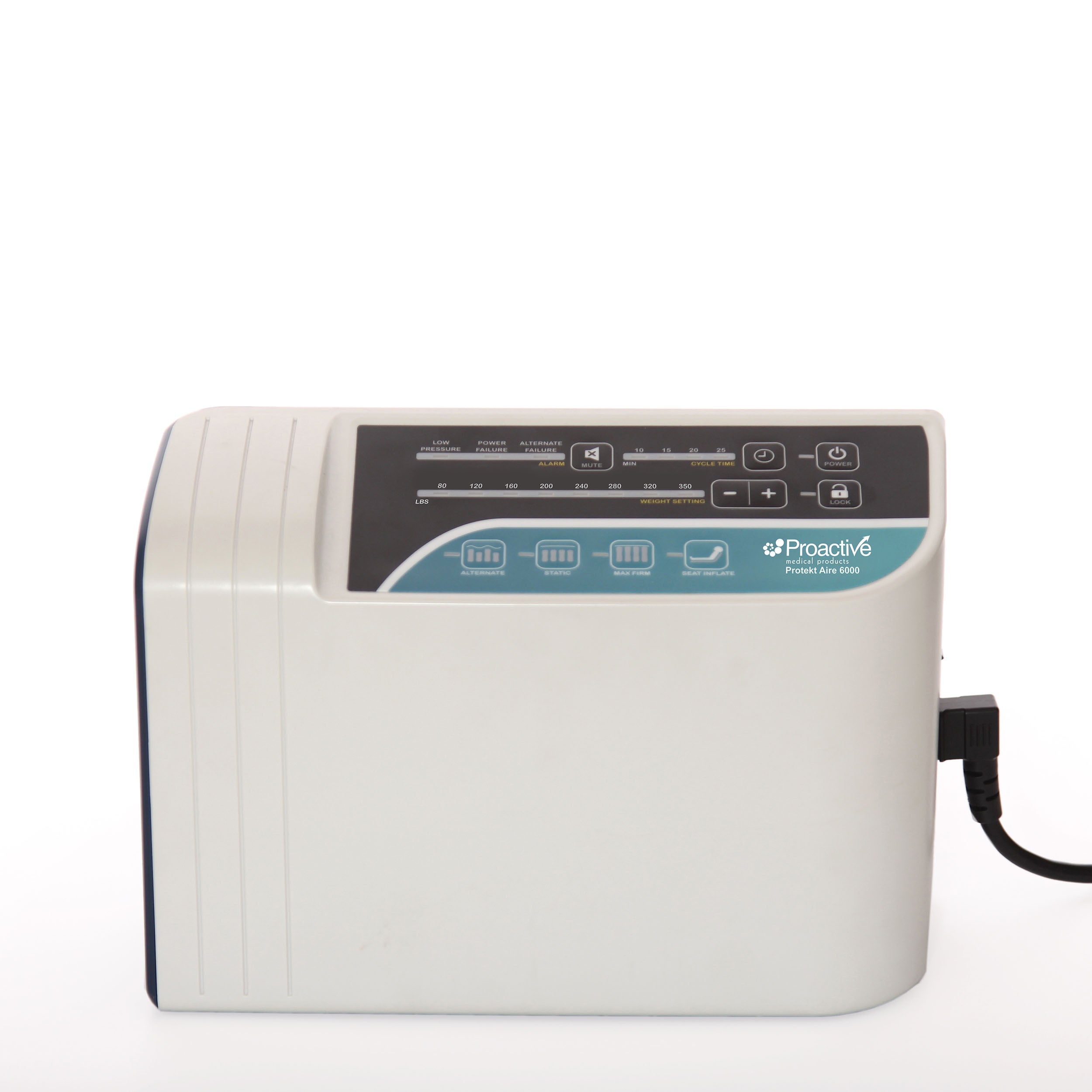 Proactive Protekt® Aire 6000AB Low Air Loss/Alternating Pressure Mattress System with Deluxe Digital Pump, 