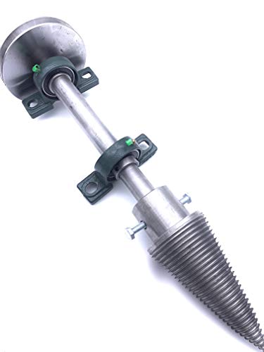 Free2Buy Log Wood Splitter Screw Kit for Electric Motor Tractor Shaft PTO 100 Ø mm Heavy Duty Cone Cleaver with Left Thread