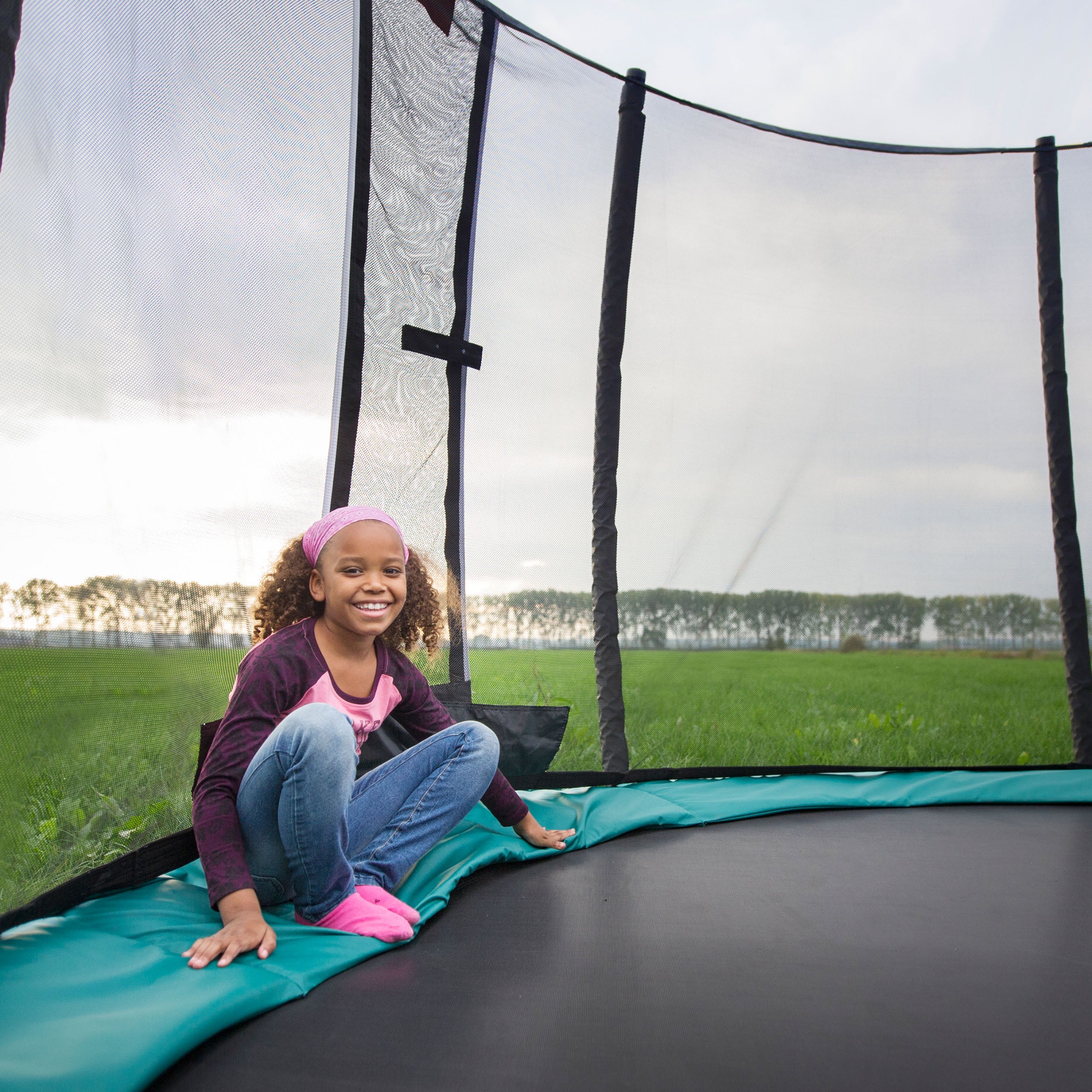 BERG Champion USA Deluxe Trampoline with + Safety Net