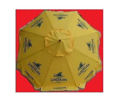 Margaritaville LANDSHARK Lager Beer Patio Umbrella Market Style New