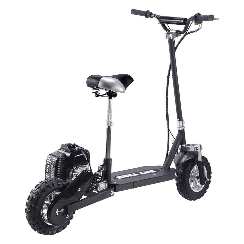 MotoTec Say Yeah 49cc Kids Black Gas Scooter