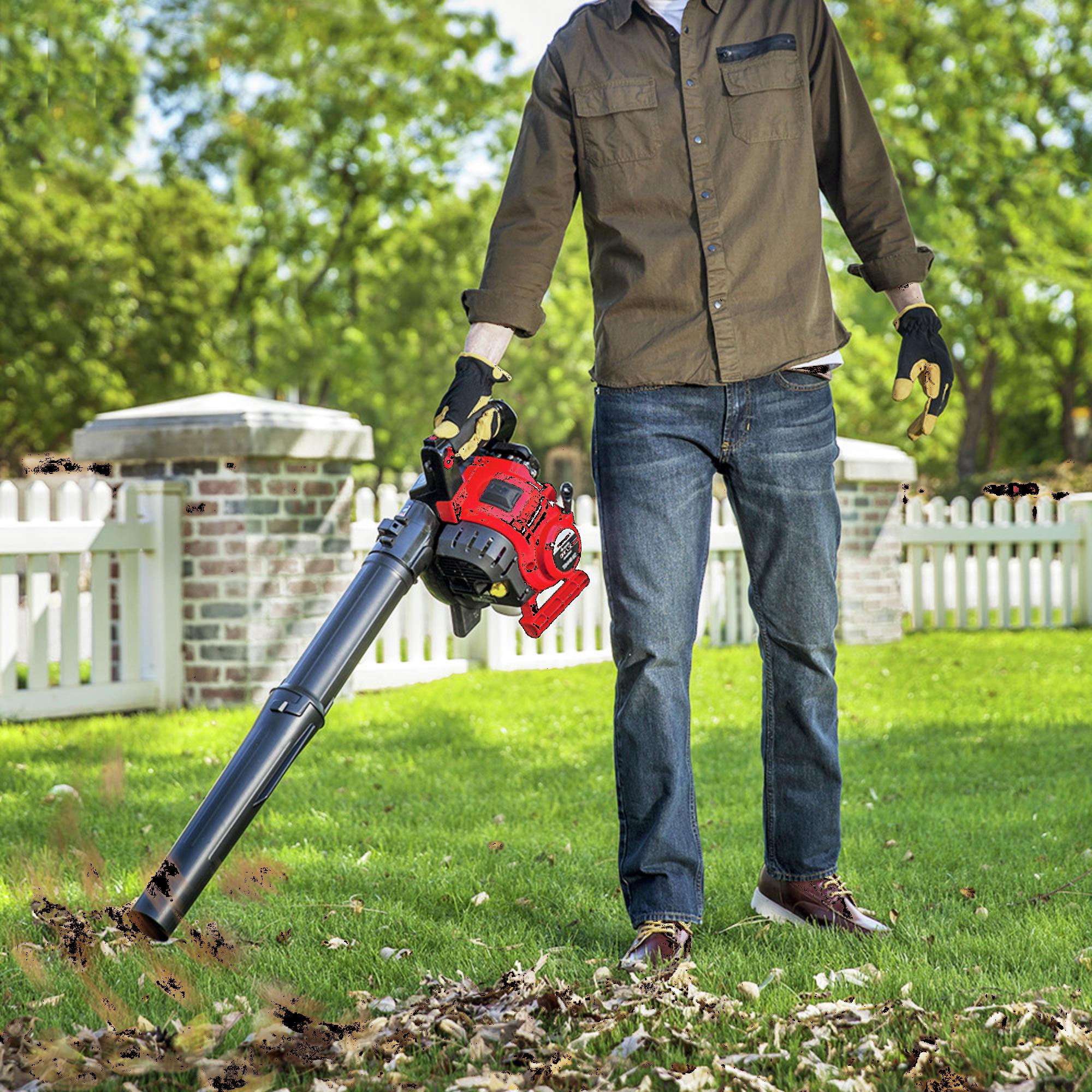 Troy-Bilt 41BS4ESG766 25cc 4-Cycle Heavy-Duty 150 MPH Leaf Blower