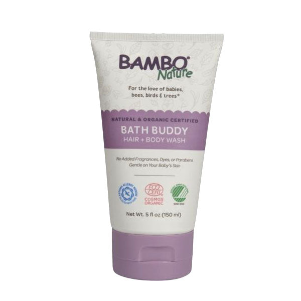 Abena Bambo Nature Bath Buddy Hair & Body Wash (6 Pieces per Pack)