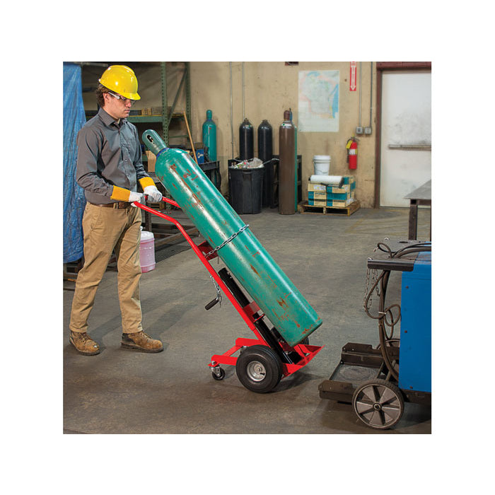 Justrite Lift-And-Load Single Cylinder Hand Truck