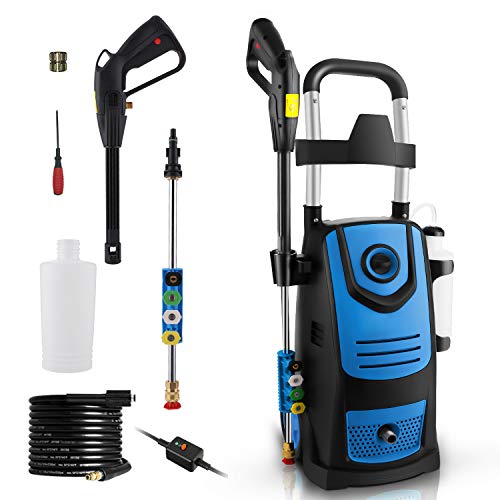 Suyncll 3800 PSI 2.8GPM Electric Pressure Washer (Blue)