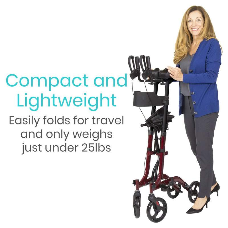 Vive Health MOB1033BLK Upright Walker Black New