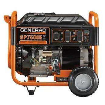 Generac/Honeywell GP7500E/HW7500E 7500W/9375W Gas Generator Electric Start New
