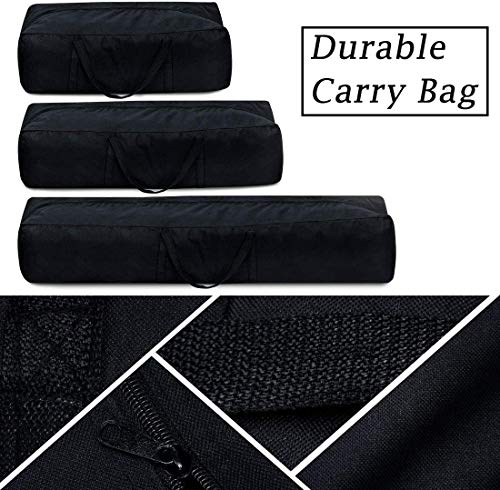 PEAKTOP OUTDOOR 13'X26' Party Tent Heavy Duty Wedding Tent Outdoor Gazebo Event Shelter Canopy with Carry Bags