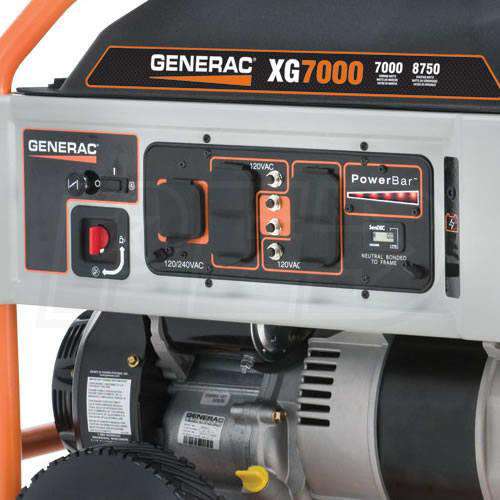 Generac XG7000E 7000W/8750W Generator Electric Start Manufacturer RFB