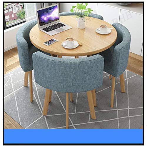 Negotiate Table and Chair Combination Fast-Food Restaurant Table and Chair Set Balcony Kitchen Living Room Clothing Store Cake Shop Cinema Library Cafe Modern Minimalist Style Office Desk and Seat