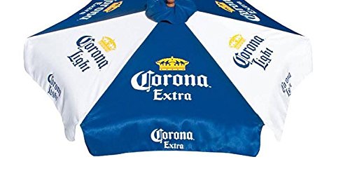 CORONA EXTRA CORONA LIGHT BEER PATIO UMBRELLA MARKET STYLE NEW