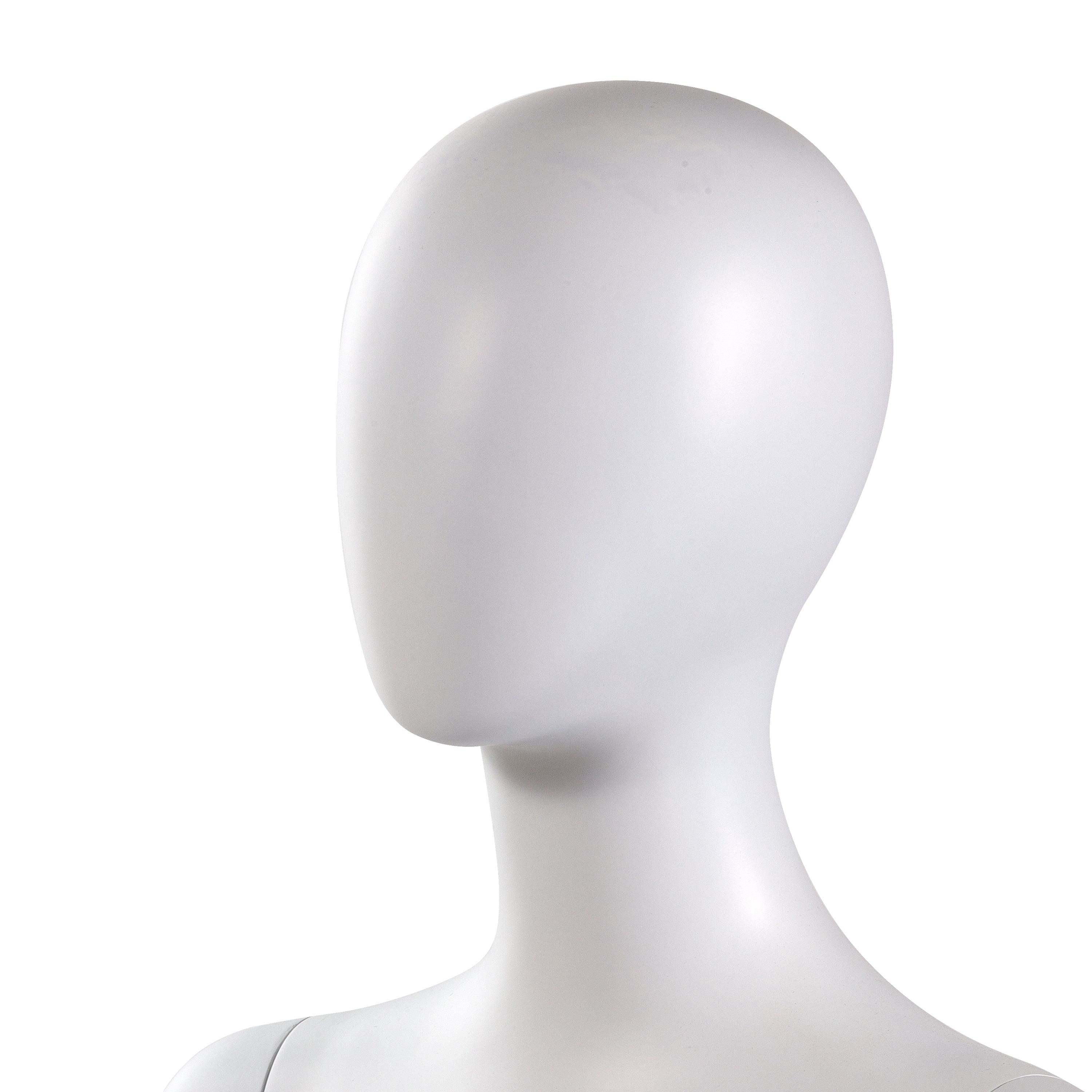 Econoco Female Mannequin - Oval Head, Arms by Side