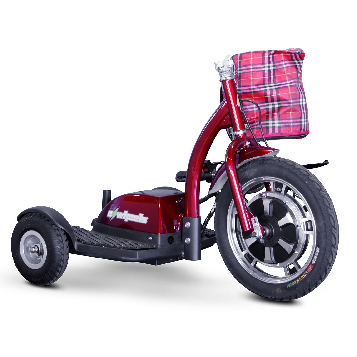 EWheels EW-18 Stand-in-Ride 3-Wheel Folding Mobility Scooter