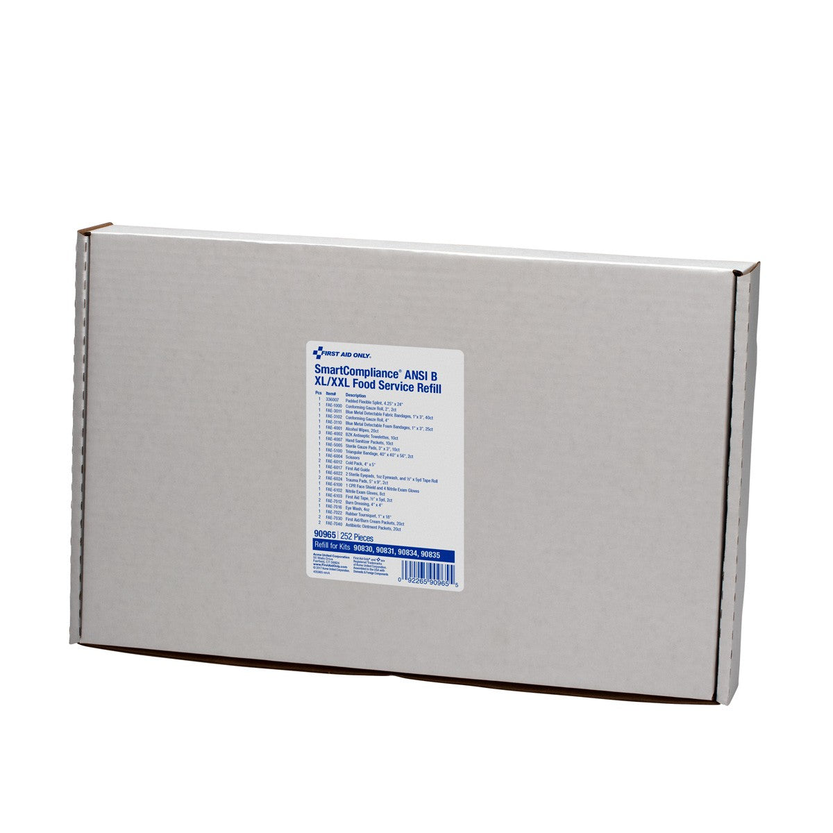 First Aid Only SmartCompliance ANSI B Food Service Refill (Case of 2)