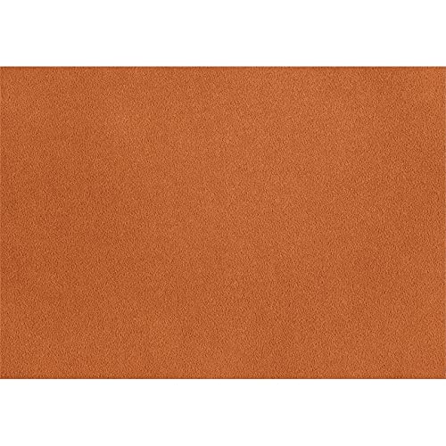 Lexicon Greenway Velvet Upholstered Click Clack Convertible Sofa in Orange