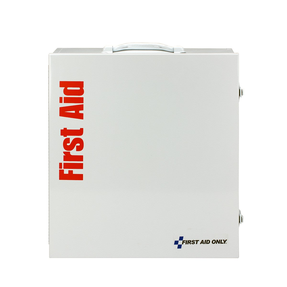 First Aid Only 100 Person 3 Shelf First Aid Metal Cabinet, ANSI B+, Type I and II, without Medications