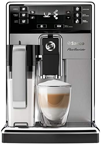 Saeco HD8927/47 PicoBaristo Super Automatic Espresso Machine Stainless Steel (Renewed)